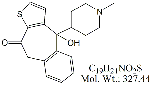 KTT03B: Ketotifen EP Impurity C