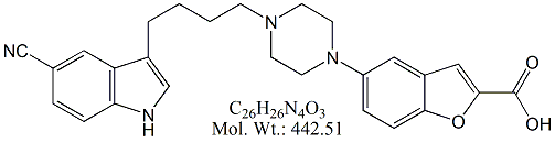 VZD50B: Vilazodone Carboxylic Acid