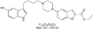 VZD51B: Vilazodone Carboxylic Acid Ethyl Ester