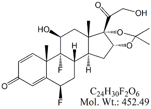 FCA10: Fluocinolone Acetonide EP Impurity J