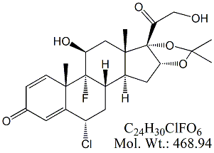 FCA12: Fluocinolone Acetonide EP Impurity L