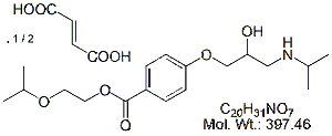 BSP11F: Bisoprolol EP Impurity K (Fumarate)