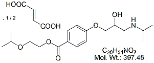 BSP11F: Bisoprolol EP Impurity K (Fumarate)