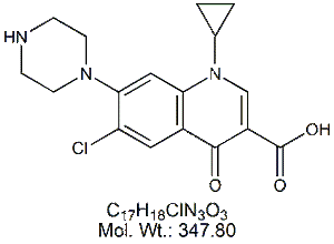 CPF56: Ciprofloxacin 6-Chloro Analog