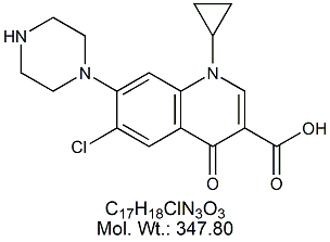 CPF56: Ciprofloxacin 6-Chloro Analog