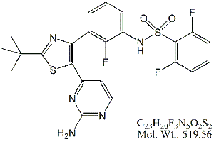 DBF00B: Dabrafenib (Base)