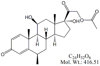 MSA10: Methylprednisolone Acetate EP Impurity J