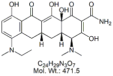 MNC72B: Minocycline 7-Ethyl Analog
