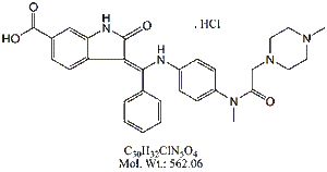 NTD50H: Nintedanib Carboxylic Acid (HCl)