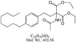 FGL68: Fingolimod N-Acetyl Diethyl Ester