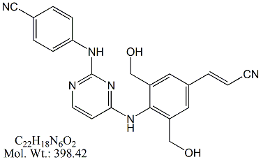 RLP51B: Rilpivirine 2,6-Dihydroxymethyl Impurity