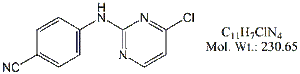 RLP56B: Rilpivirine Chloro Impurity