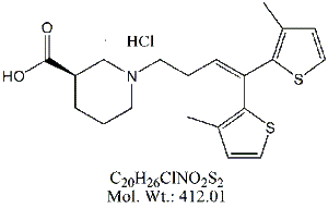 TGB00H: Tiagabine HCl