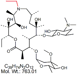 AZM52: Azithromycin N-Ethyl Analog