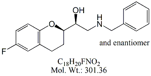 NBV76: Nebivolol Desfluorochromane N-Benzyl Impurity