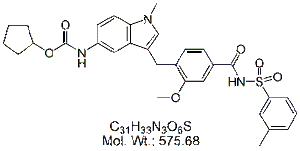 ZFL54: Zafirlukast m-Tolyl Isomer