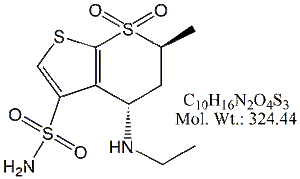 DZL43B: Dorzolamide 3-Sulfonamide Analog
