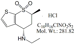DZL44H: Dorzolamide Desaminosulfonyl HCl