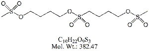 BUF54: Busulfan Methylsulfonyloxybutyl Analog