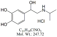 IPL00H: Isoprenaline HCl