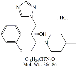 EFC84H: Efinaconazole 4-Desfluoro Impurity