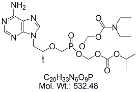 TNF30B: Tenofovir Disoproxil USP RC J