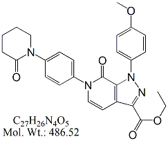 APX48: Apixaban 4,5-Dehydro Carboxylic Acid Ethyl Ester