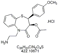 DTZ34H: Diltiazem N,N-DiDesmethyl HCl