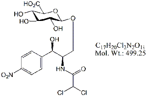 CRP63: Chloramphenicol 3-O-&#946;-D-Glucuronide