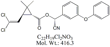 CMR52: Cypermethrin (1R,2S,1’R)-Isomer