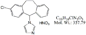 EBC54N: Eberconazole Nitrate 4-Deschloro Impurity