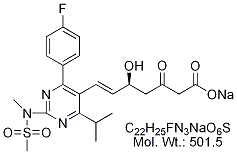 RSV43N: Rosuvastatin 3-Oxo Sodium