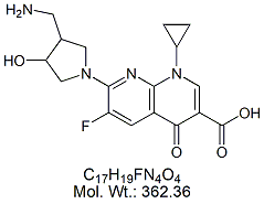 GFX54: Gemifloxacin 4-Hydroxy Analog