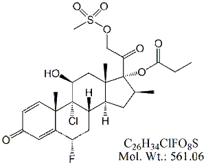 HBS69: Halobetasol Propionate 9-Chloro 21-Mesylate