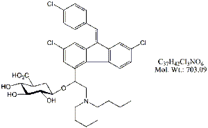LFN60: Lumefantrine &#946;-D-Glucuronide