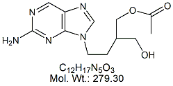 PCV56: Penciclovir Acetate 6-Deoxy Impurity
