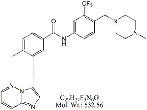 PTN00B: Ponatinib