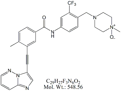 PTN50: Ponatinib N-Oxide