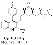 PTV58: Pitavastatin Acetonide t-Butyl Ester