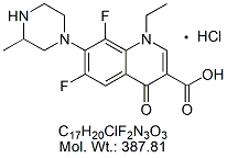 LMX00H: Lomefloxacin HCl