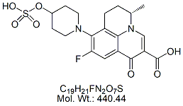 NDF53: Nadifloxacin (S)-Isomer O-Sulfate