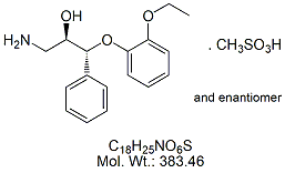 RBX55M: Reboxetine Desmethylene Mesylate