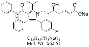 ATV10N: Atorvastatin EP Impurity J (Sodium)