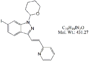AXT57: Axitinib Iodo THP Impurity