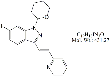 AXT57: Axitinib Iodo THP Impurity