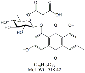 EMX56: Emodin 1-OBD 6-O-Malonylglucoside