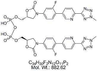 TDZ44: Tedizolid Diphosphate Dimer