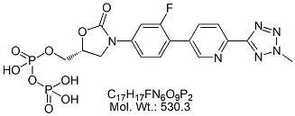TDZ54: Tedizolid Pyrophosphate Ester