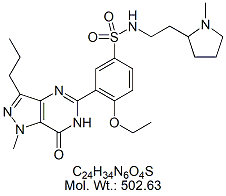 UDF52: Udenafil Ethoxy Analog