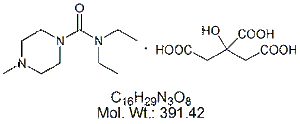 DCM00C: Diethylcarbamazine Citrate